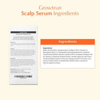 Growturn Hair Brush Serum l Clinically Proven for Visibly Fuller Hair & Healthy Scalp
