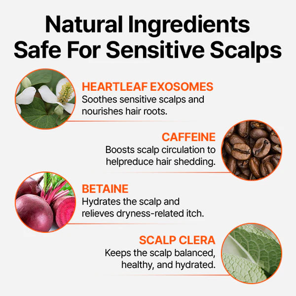 Growturn Hair Brush Serum l Clinically Proven for Visibly Fuller Hair & Healthy Scalp